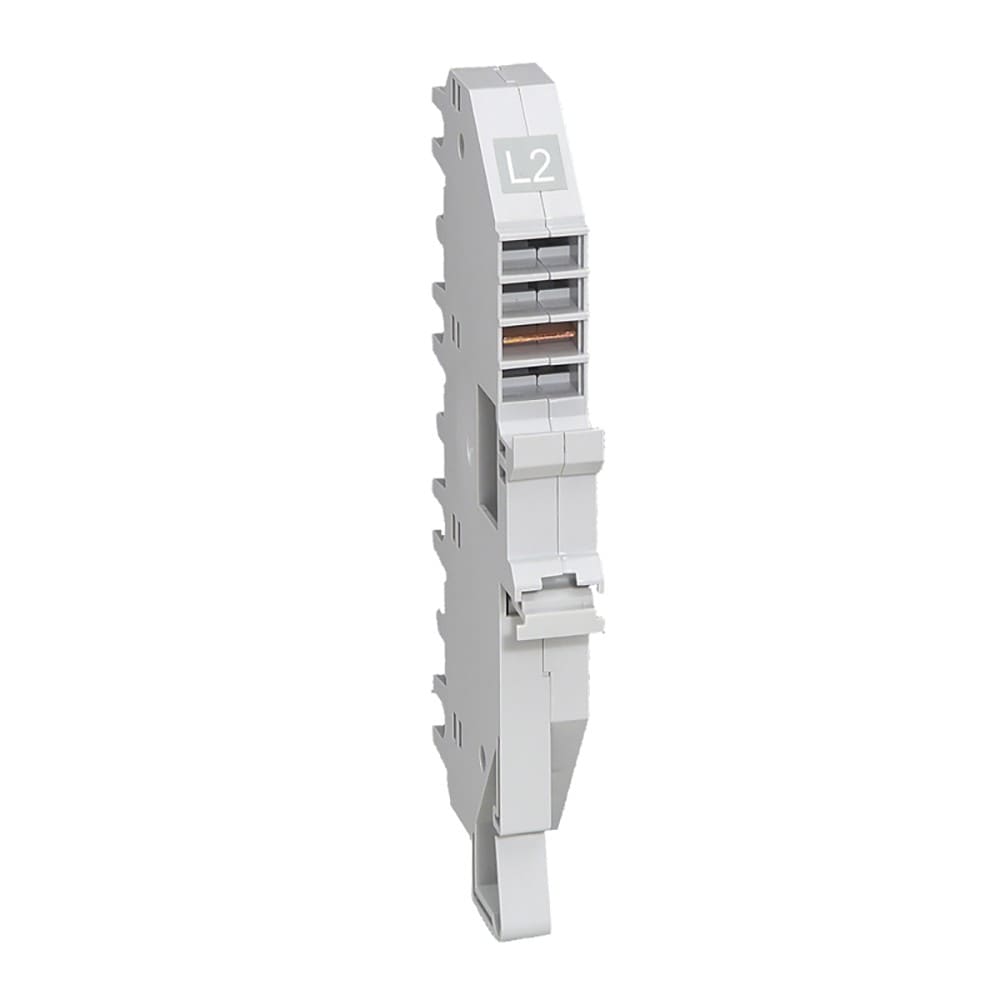 Legrand - Base support plug-in HX3 400A - pour DX3 unipolaire 1 mod/pôle - Phase L2