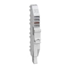 Legrand - Base support plug-in HX3 400A - pour DX3 unipolaire 1 mod/pôle - Phase L2