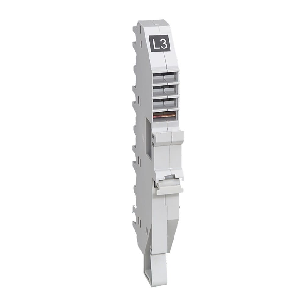 Legrand - Base support plug-in HX3 400A - pour DX3 unipolaire 1 mod/pôle - Phase L3