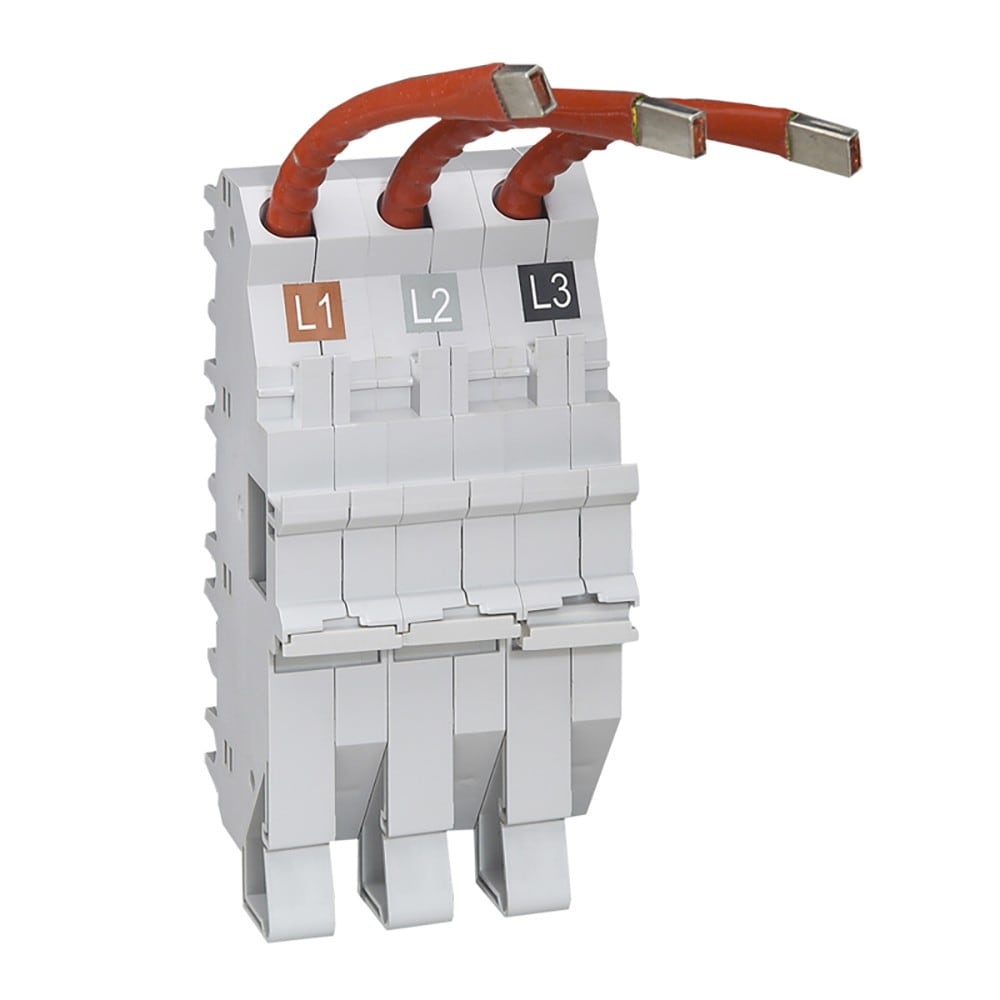 Legrand - Base support à fil HX3 400A - pour DX3 tripolaire 1,5 mod/pôle