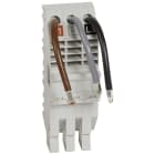 Legrand - Base support à fil HX3 400A - pour DX3 3P 1 mod/pôle jusqu'à 63A