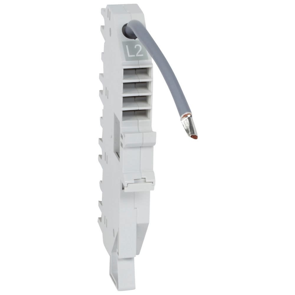 Legrand - Base support à fil HX3 400A - pour DX3 1P 1 mod/pôle jusqu'à 63A - L2
