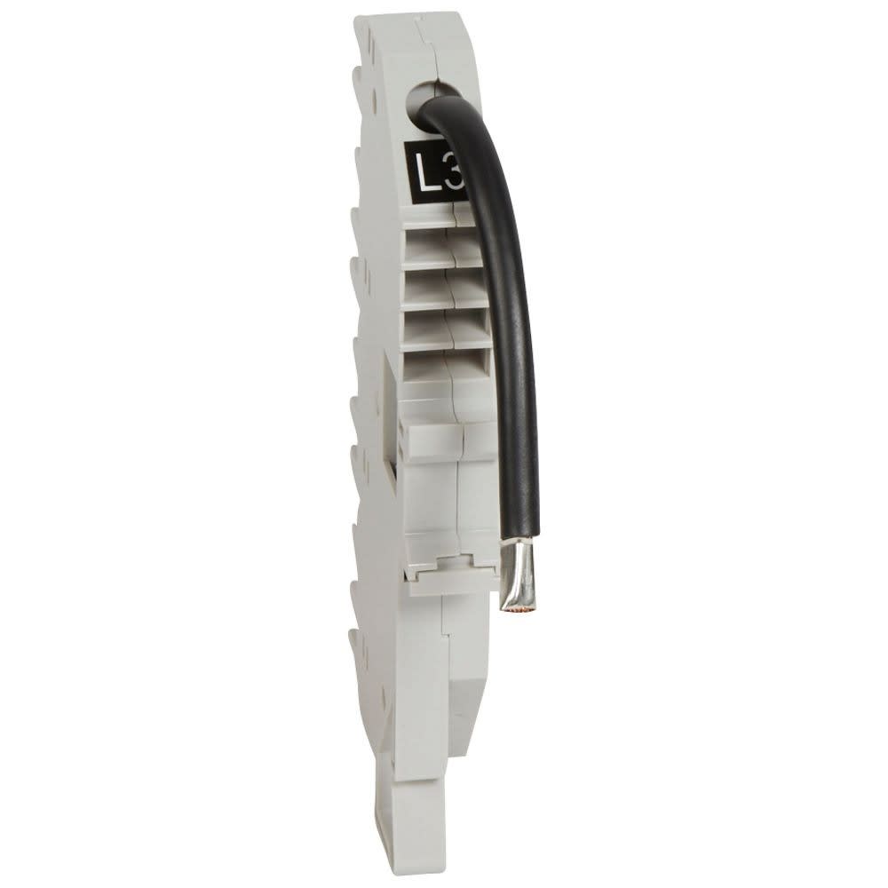 Legrand - Base support à fil HX3 400A - pour DX3 1P 1 mod/pôle jusqu'à 63A - L3