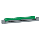 Legrand - Bornier de répartition isolé IP2X terre - 1 connexion 6 à 25mm² - longueur 227mm