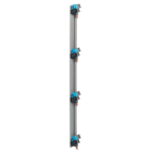 Legrand - Peigne vertical VX3 - entraxe 125mm - pour coffret 4 rangées