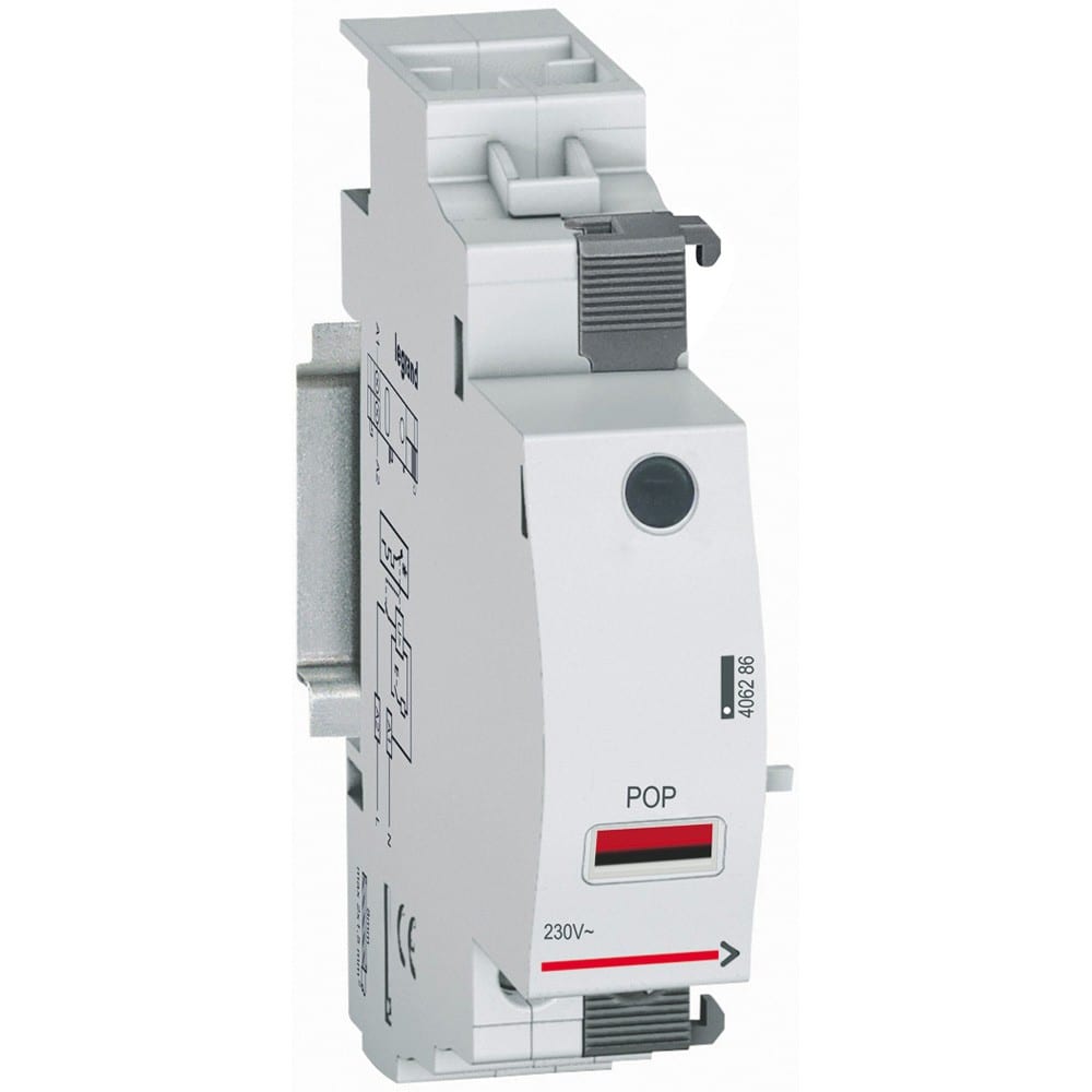 Legrand - Déclencheur à seuil de surtension POP DX3 - 275V~ - 1 module