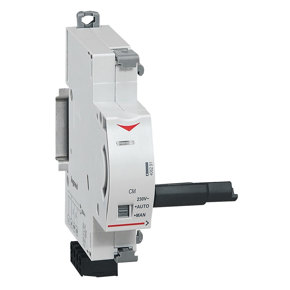 Legrand - Commande motorisée ON/OFF pour 1 DX3 1 module par pôle -230V~ - 1 module DIN