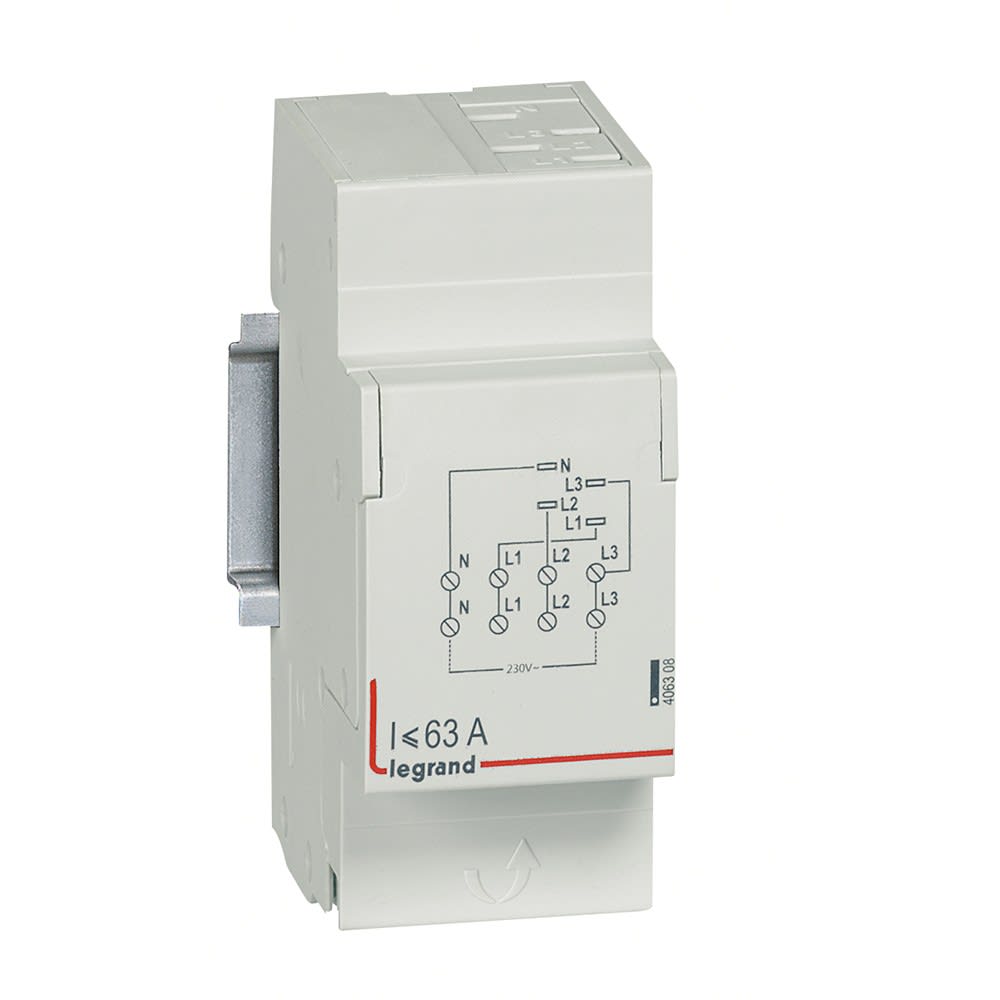 Legrand - Module d'alimentation DX- borne auto -4 P-2 mod