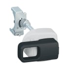 Legrand - Commande rotative déportée DX3 avec poignée noire
