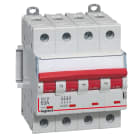 Legrand - Interrupteur-sectionneur DX3-IS à déclenchement 4P 400V~ - 63A - 4 modules