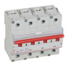Legrand - Interrupteur-sectionneur DX3-IS a declenchement 4P 400V - 125A - 6 modules
