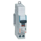 Legrand - Disjoncteur DNX3 4500 - auto/vis - U+N 230V~ 6A - 6kA - courbe C - 1 module