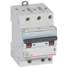 Legrand - Disjoncteur DX34500 6kA bornes à vis 3P 400V~ 20A courbe C - 3 modules