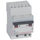 Legrand - Disjoncteur DX34500 6kA bornes auto/vis 3P 400V~ 6A courbe C - 3 modules