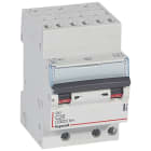 Legrand - Disjoncteur DX34500 6kA bornes auto/vis 3P 400V~ 20A courbe C - 3 modules