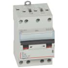 Legrand - Disjoncteur DX34500 6kA bornes à vis 4P 400V~ 10A courbe C - 3 modules