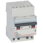 Legrand - Disjoncteur DX34500 6kA bornes auto/vis 4P 400V~ 25A courbe C - 3 modules