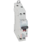 Legrand - Disj. DX36000 10kA arrivée haute/départ bas à vis U+N 230V~ 25A courbe B -1 mod