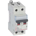 Legrand - Disjoncteur DX36000 10kA arrivée haute/départ bas vis 2P 25A courbe B - 2 mod