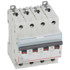 Legrand - Disj. DX3 6000kA 10kA arrivée haute/départ bas à vis 6A -courbe B -4 modules