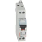 Legrand - Disjoncteur DX36000 10kA arrivée haut/départ bas vis U+N 2A courbe C - 1 module