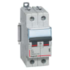 Legrand - Disjoncteur DX36000 10kA arrivée haut/départ bas vis 2P 6A courbe C - 2 modules