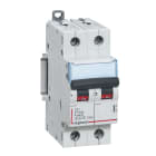 Legrand - Disjoncteur DX36000 10kA arrivée haute/départ bas vis 2P 20A courbe C - 2 mod