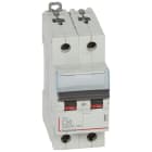 Legrand - Disjoncteur DX36000 10kA arrivée haute/départ bas vis 2P 50A courbe C - 2 mod