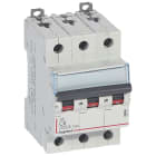 Legrand - Disjoncteur DX3 6000 -vis/vis-3P- 400V~-6A-10kA-courbeC-peigne HX3 trad 4P -3M