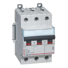 Legrand - Disjoncteur DX3 6000 -vis/vis-3P- 400V~-10A-10kA-courbeC-peigne HX3 trad 4P -3M