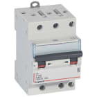 Legrand - Disjoncteur DX3 6000 -vis/vis-3P- 400V~-25A-10kA-courbeC-peigne HX3 opti 4P -3M
