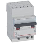 Legrand - Disjoncteur DX3 6000 -auto/vis-3P- 400V~-6A-courbeC-peigne HX3 opti 4P -3M