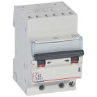 Legrand - Disjoncteur DX3 6000 -auto/vis-3P- 400V~-10A-10kA-courbeC-peigne HX3 opti 4P -3M