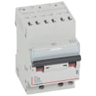 Legrand - Disjoncteur DX3 6000 -auto/vis-3P- 400V~-25A-10kA-courbeC-peigne HX3 opti 4P -3M