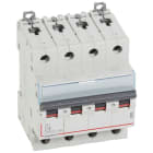 Legrand - Disjoncteur DX3 6000 -vis/vis- 4P- 400V~-4A-10kA-courbeC-peigne HX3 trad 4P - 4M
