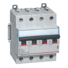 Legrand - Disjoncteur DX3 6000 -vis/vis- 4P- 400V~-10A-courbeC-peigne HX3 trad 4P - 4M
