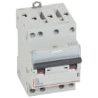 Legrand - Disjoncteur DX3 6000 -vis/vis- 4P- 400V~-6A-courbeC-peigne HX3 opti 4P -3M