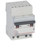 Legrand - Disjoncteur DX3 6000 -auto/vis- 4P- 400V~-10A-courbeC-peigne HX3 opti 4P -3M