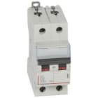 Legrand - Disjoncteur DX36000 10kA arrivée haut/départ bas vis 2P 2A courbe D - 2 modules