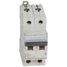 Legrand - Disjoncteur DX36000 10kA arrivée haute/départ bas vis 2P 10A courbe D - 2 mod