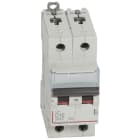 Legrand - Disjoncteur DX36000 10kA arrivée haute/départ bas vis 2P 10A courbe D - 2 mod