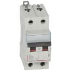 Legrand - Disjoncteur DX36000 10kA arrivée haute/départ bas vis 2P 20A courbe D - 2 mod