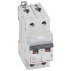 Legrand - Disjoncteur DX36000 10kA arrivée haute/départ bas vis 2P 50A courbe D - 2 mod