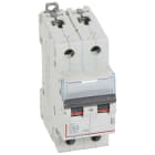 Legrand - Disjoncteur DX36000 10kA arrivée haute/départ bas vis 2P 63A courbe D - 2 mod