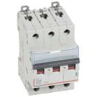 Legrand - Disjoncteur DX3 6000-vis/vis-3P-400V~-50A-10kA-courbe D-peigne HX3 trad 3P-3M
