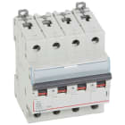 Legrand - Disjoncteur DX3 6000-vis/vis-4P-400V~-2A-10kA-courbe D-peigne HX3 trad 4P - 4M