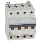 Legrand - Disjoncteur DX3 6000-vis/vis-4P-400V~-20A-10kA-courbe D-peigne HX3 trad 4P - 4M