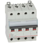 Legrand - Disjoncteur DX3 6000-vis/vis-4P-400V~-40A-10kA-courbe D-peigne HX3 trad 4P - 4M