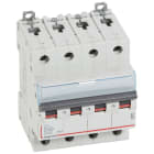 Legrand - Disjoncteur DX3 6000-vis/vis-4P-400V~-50A-10kA-courbe D-peigne HX3 trad 4P - 4M