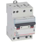 Legrand - Disjoncteur DX3 6000-vis/vis-4P-400V~-10A-courbe D-peigne HX3 opti 4P -3M